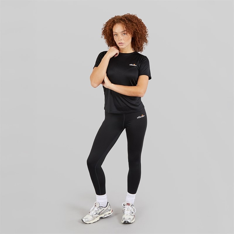 Ellesse Dames Deana Hoge Taille Strakke Leggings Zwart - Afbeelding 4