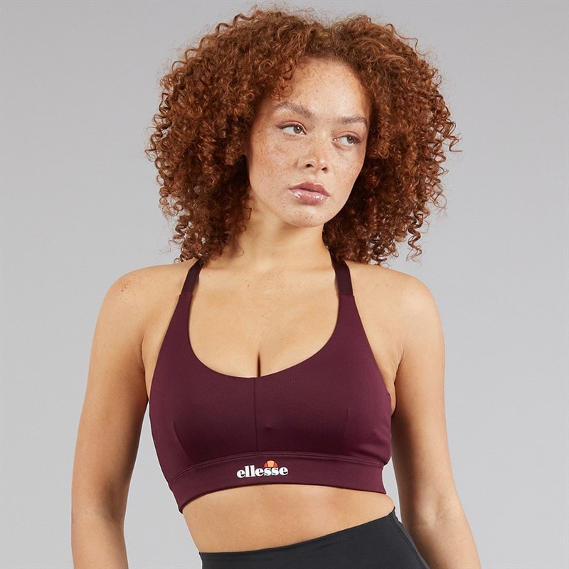 Ellesse Dames Dory Hoge Impact Sport BH Dark Purple