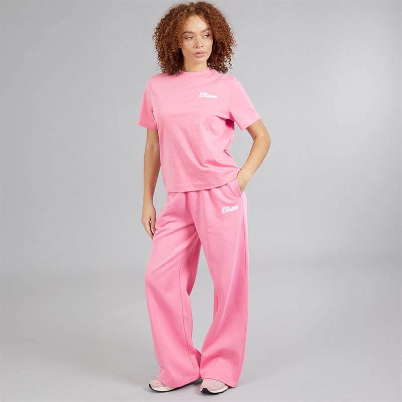 Ellesse Ivana T-shirt dla niej kolor Bright Pink – zdjęcie  4