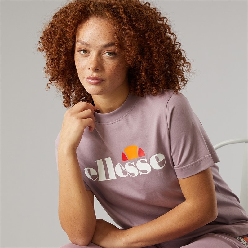 Ellesse Dames Stauf Logo T-shirt Light Purple