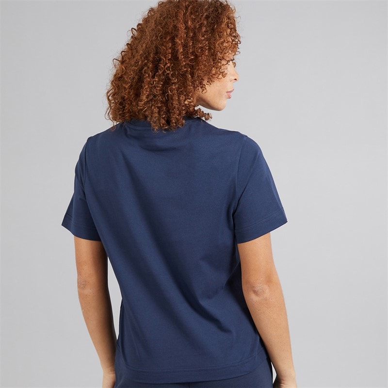 Ellesse Dames Stauf Logo T-shirt Navy - Afbeelding 2