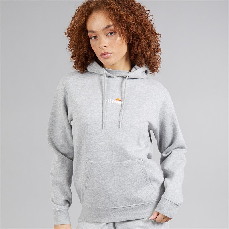 Ellesse Dames Jazana 2 Hoodie Light Grey Marl