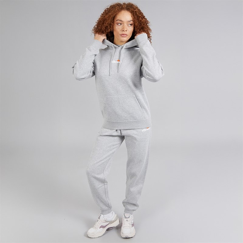 Ellesse Jazana 2 bluza z kapturem dla niej kolor Light Grey Marl – zdjęcie  4