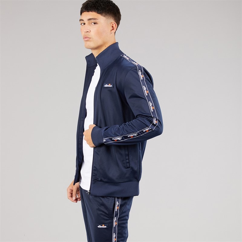 Ellesse Ensemble de Survêtement Barelo à bandes en polyester Homme Navy - Image 3