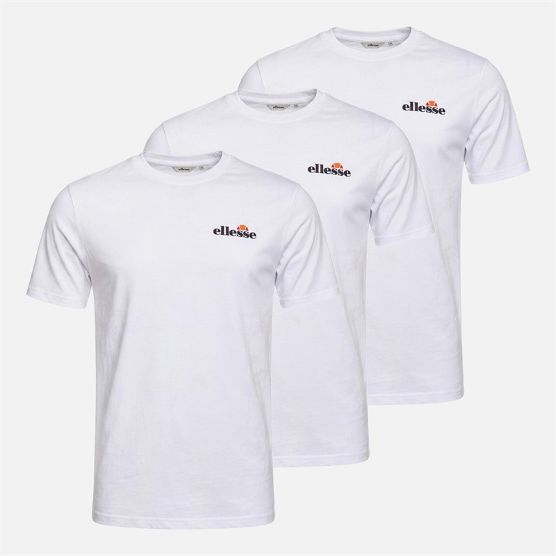 Ellesse T-shirty Aveni trzy w paczce dla niego kolor Biały – zdjęcie  1