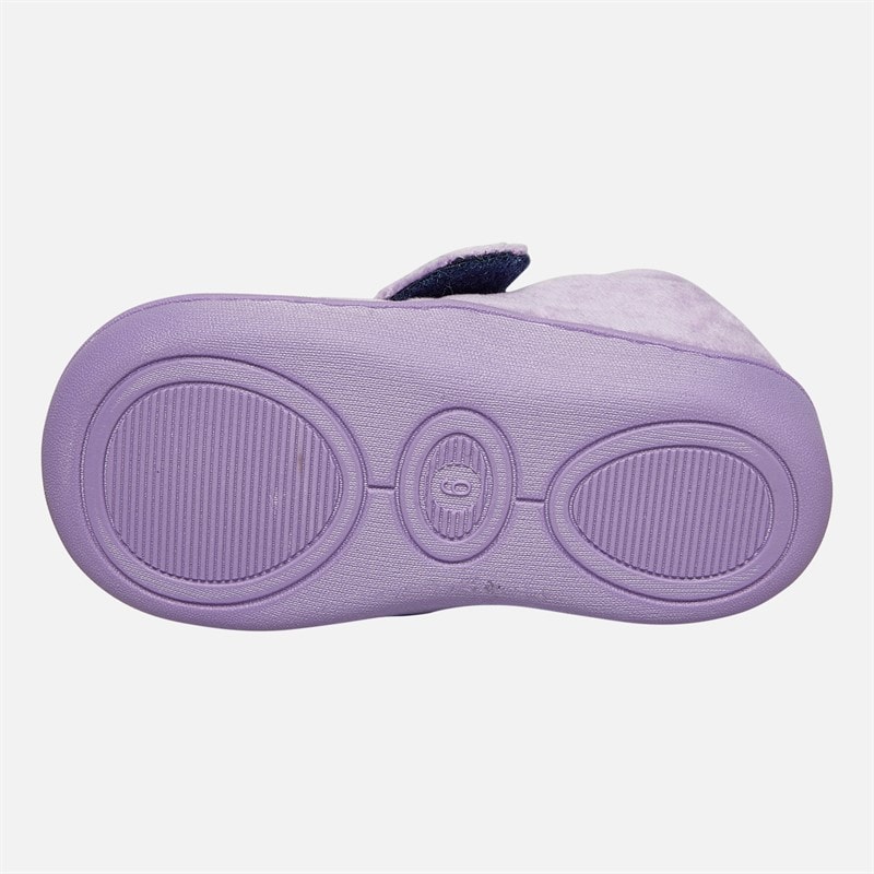 FROZEN Meisjes Amaya Pantoffels Lila / Multi - Afbeelding 3