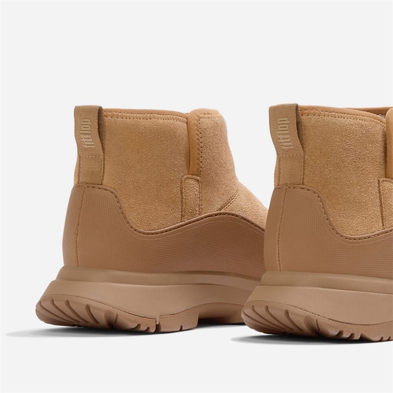 FitFlop Bottines d'extérieur chaudes en Daim Neo D Hyker à enfiler Femme Desert Tan - Image 3