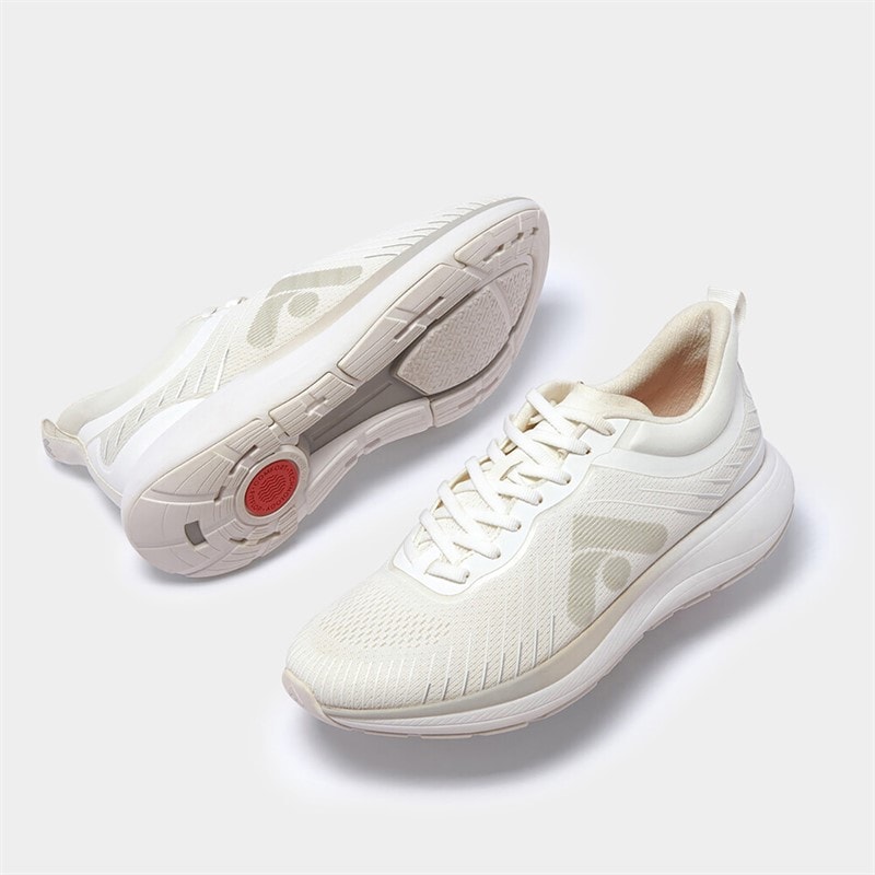 FitFlop Damen FF Mesh Laufschuhe Urban White - Bild 2