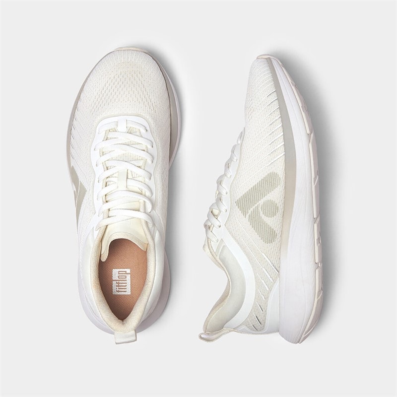 FitFlop Damen FF Mesh Laufschuhe Urban White - Bild 3