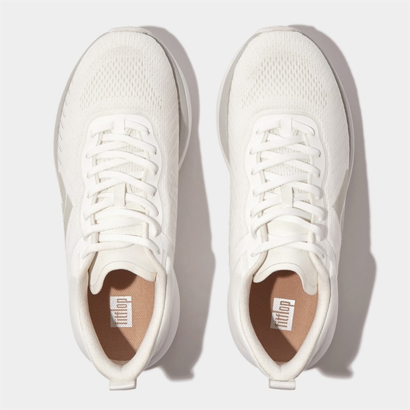 FitFlop Damen FF Mesh Laufschuhe Urban White - Bild 4