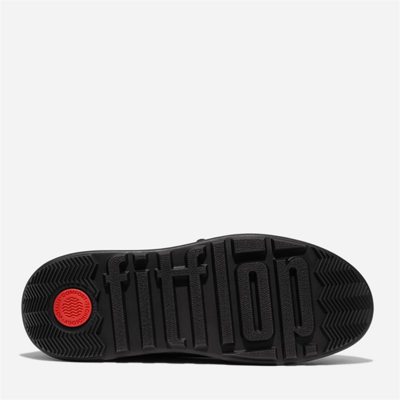 FitFlop Damen F-Mode Wasserabweisende Plateaustiefeletten Schwarz - Bild 2
