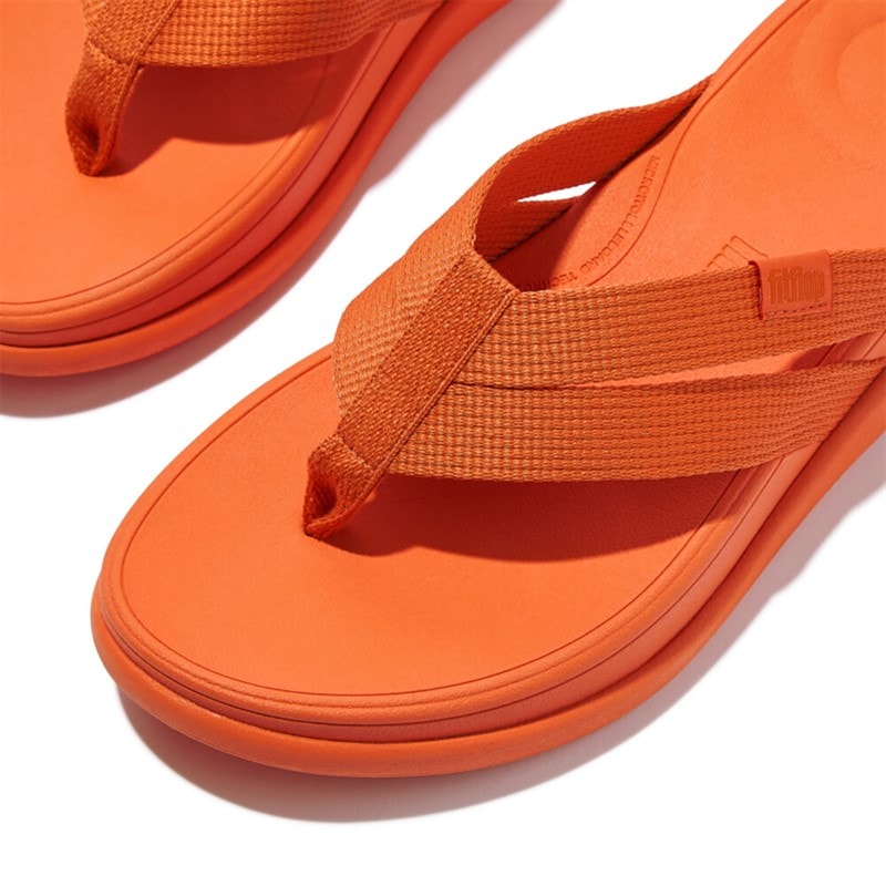 FitFlop Tongs compensées F-Mode à brides Femme Satsuma - Image 4