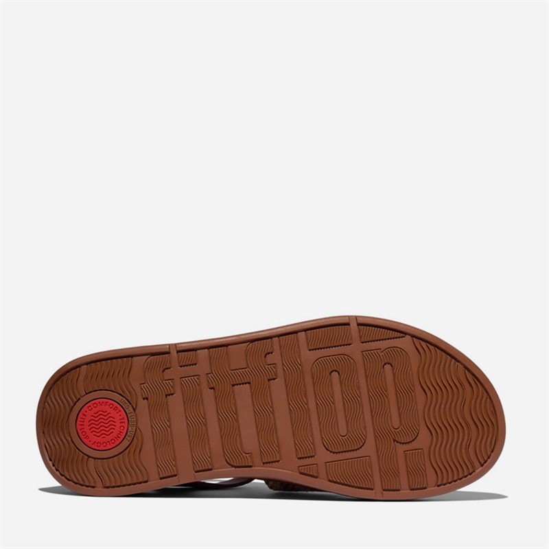 FitFlop Sandales de pêcheur F-Mode Femme Deep Tan/Paris Beige - Image 5
