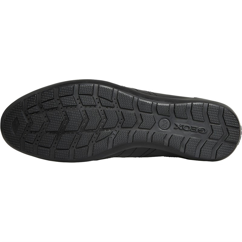 GEOX Heren Symbol Sneakers Zwart - Afbeelding 2