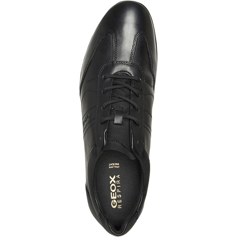GEOX Heren Symbol Sneakers Zwart - Afbeelding 4