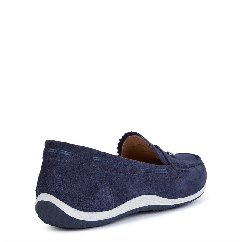 GEOX Dames Vega Moc Tassel Loafers Navy - Afbeelding 3