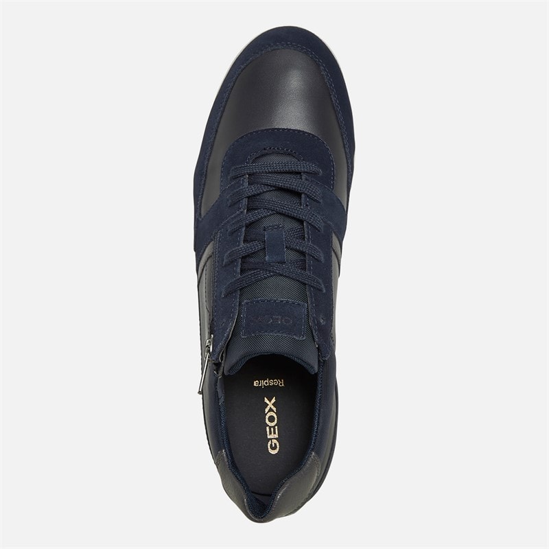 GEOX Heren Renan Sneakers Blauw - Afbeelding 4