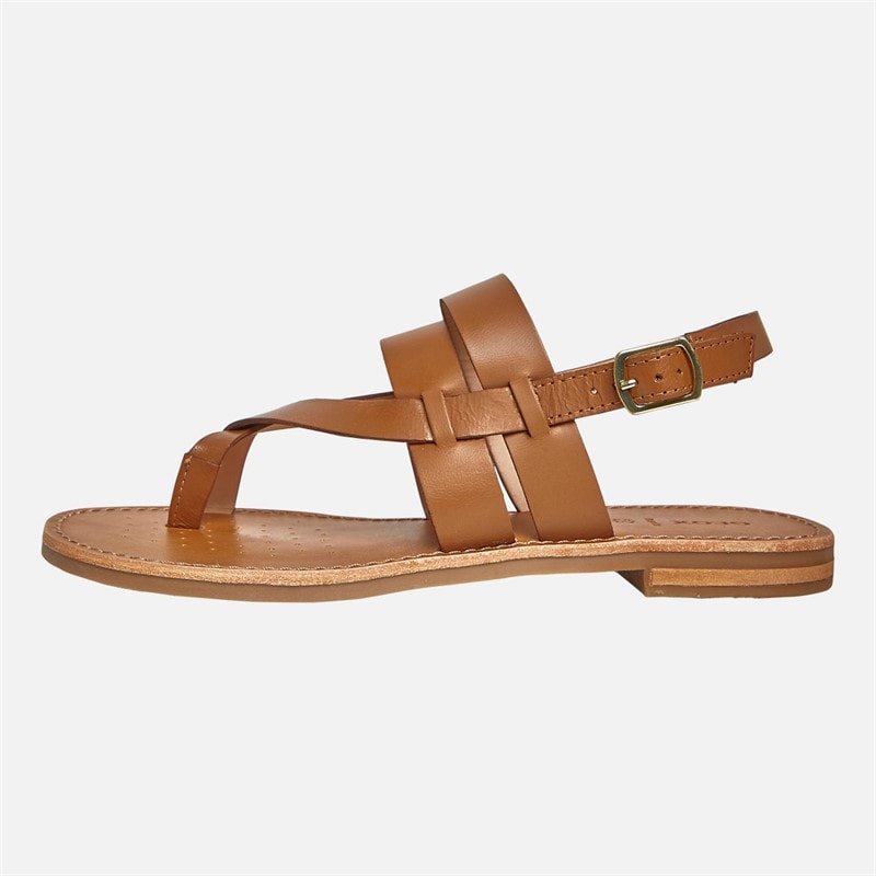 GEOX Damen Maddalusia Sandalen Camel - Bild 2