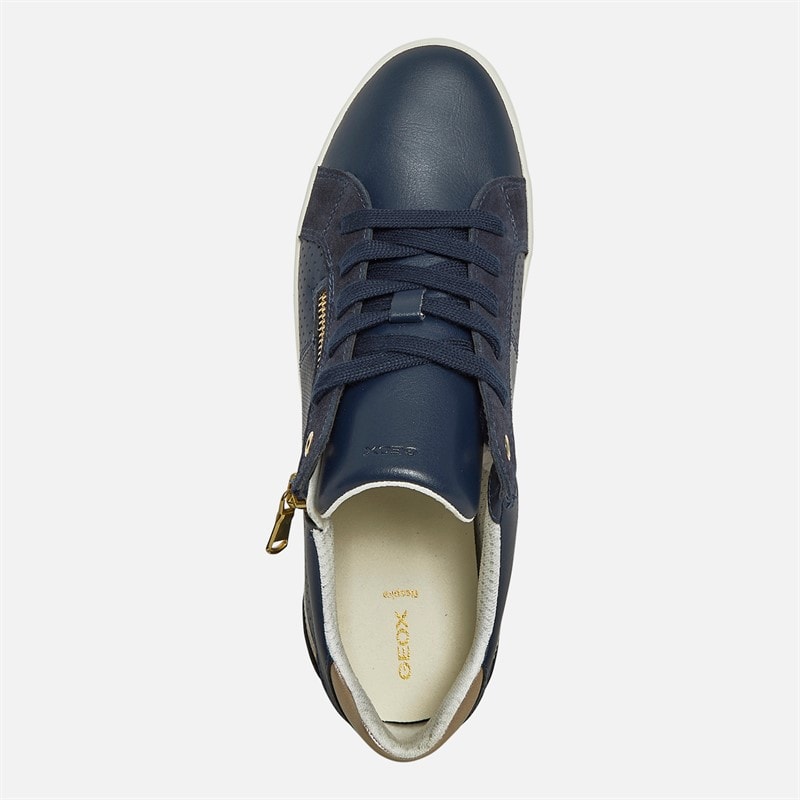 GEOX Dames Blomiee Sneakers Marine - Afbeelding 4
