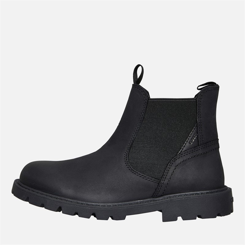 GEOX Jongens Chelsea Boots Shaylax Zwart