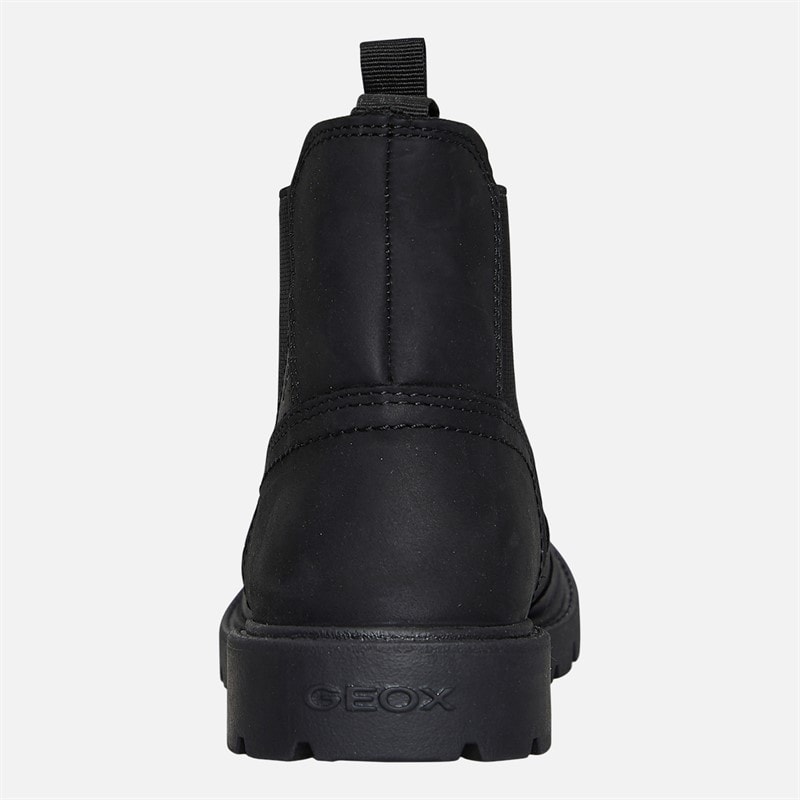 GEOX Jongens Chelsea Boots Shaylax Zwart - Afbeelding 3