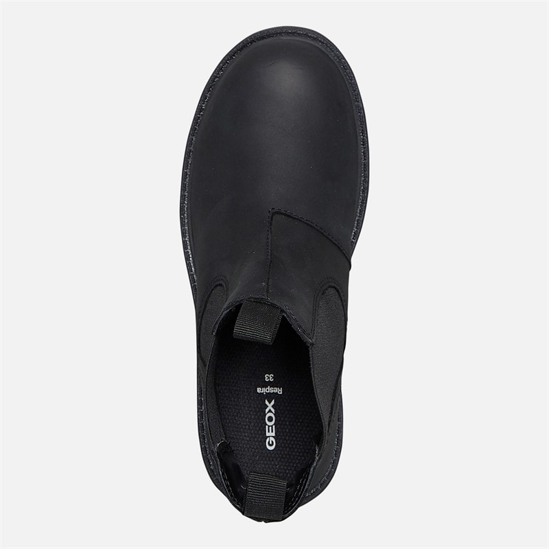 GEOX Jongens Chelsea Boots Shaylax Zwart - Afbeelding 4