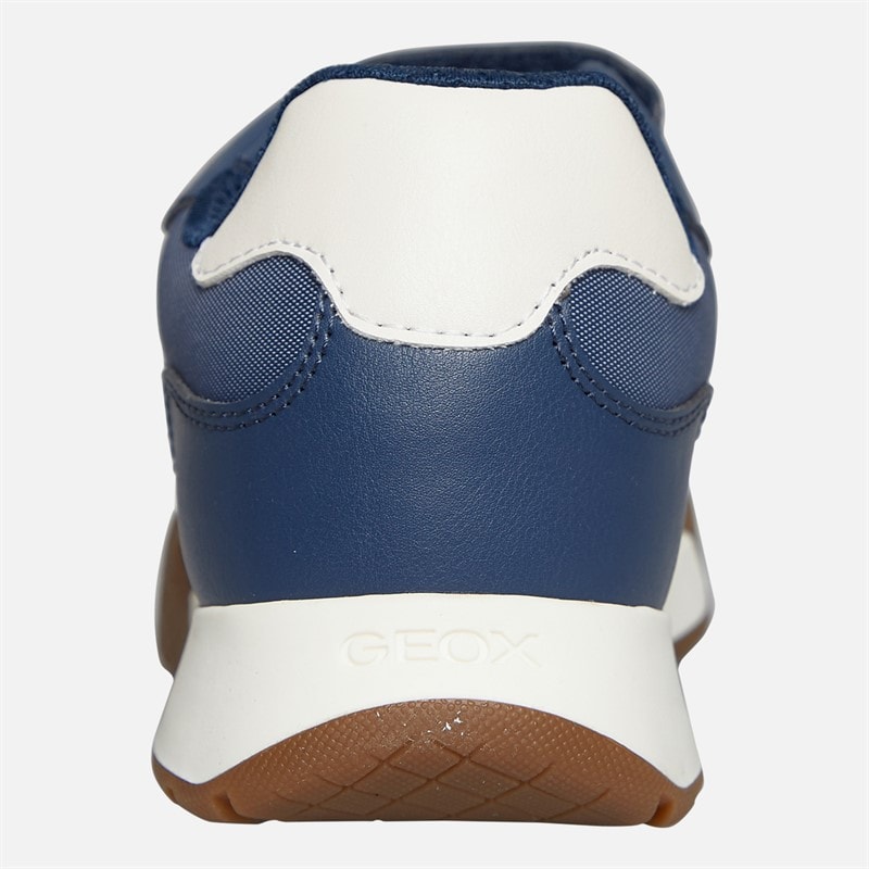 GEOX Junior Jongens Rann Sneakers Marine/Licht INavy/Lt Ivory - Afbeelding 3