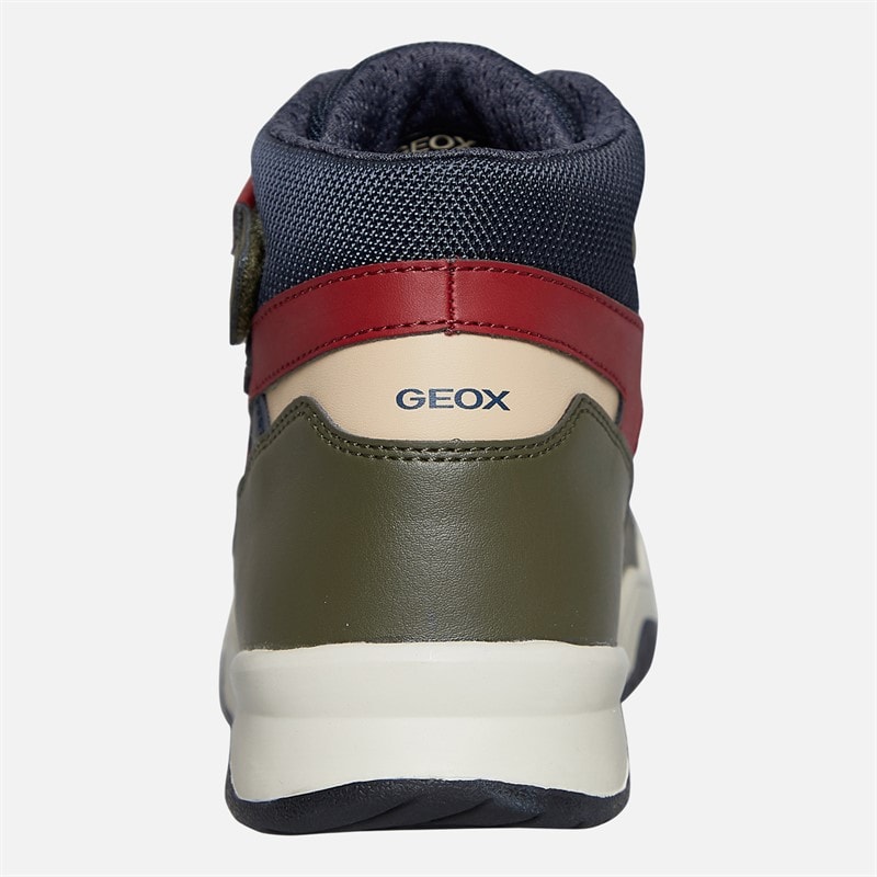 GEOX Baskets montantes Perth juniors Garçon Military/Navy - Image 3