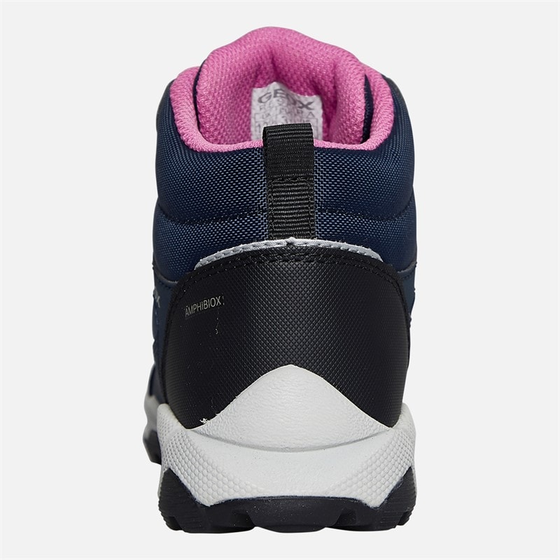 GEOX Mädchen Magnetar Stiefeletten Marine/Violett - Bild 3