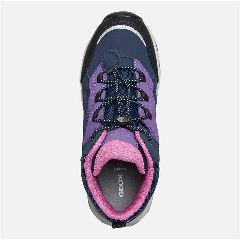 GEOX Mädchen Magnetar Stiefeletten Marine/Violett - Bild 4