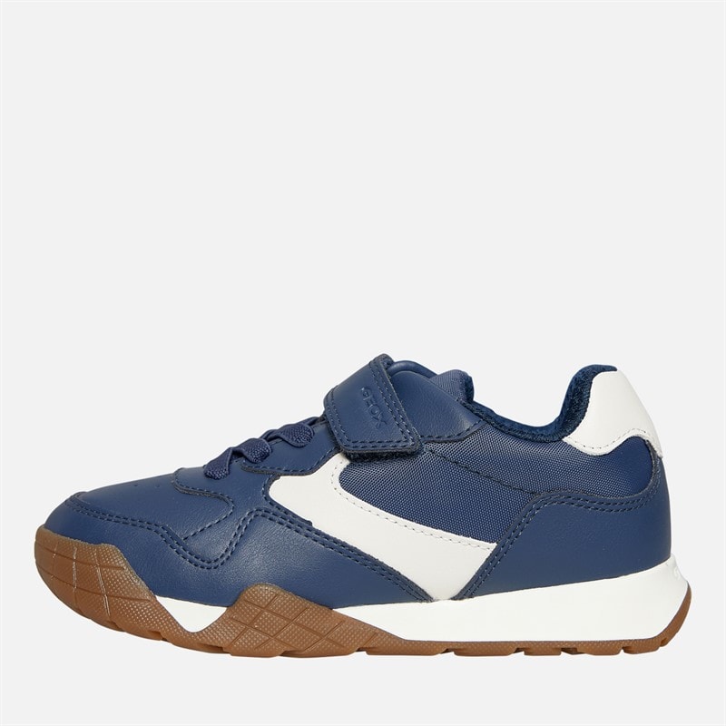 GEOX Jongens Rann Sneakers Marine/Licht INavy/Lt Ivory