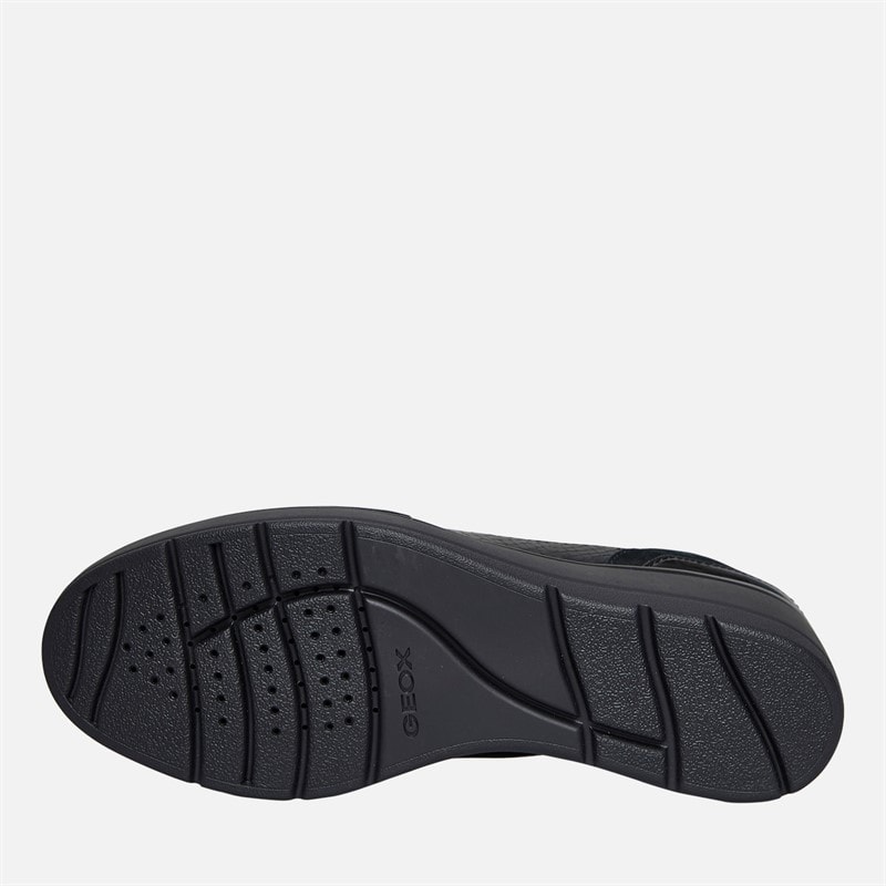 GEOX Baskets compensées Ilde Femme à fermeture éclair Noir - Image 2
