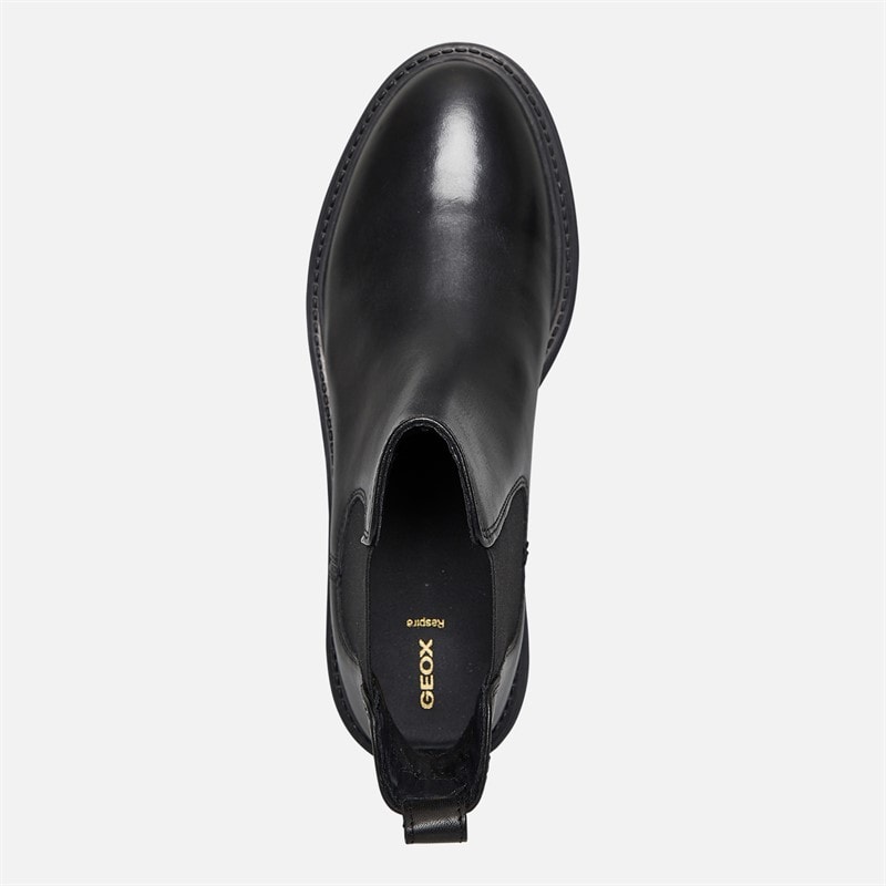 GEOX Dames Iridea Chelsea Boots Zwart - Afbeelding 4