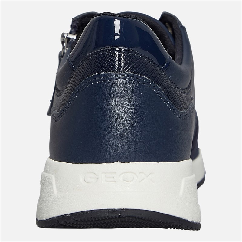 GEOX Dames Bulmya Rits Sneakers Navy - Afbeelding 3