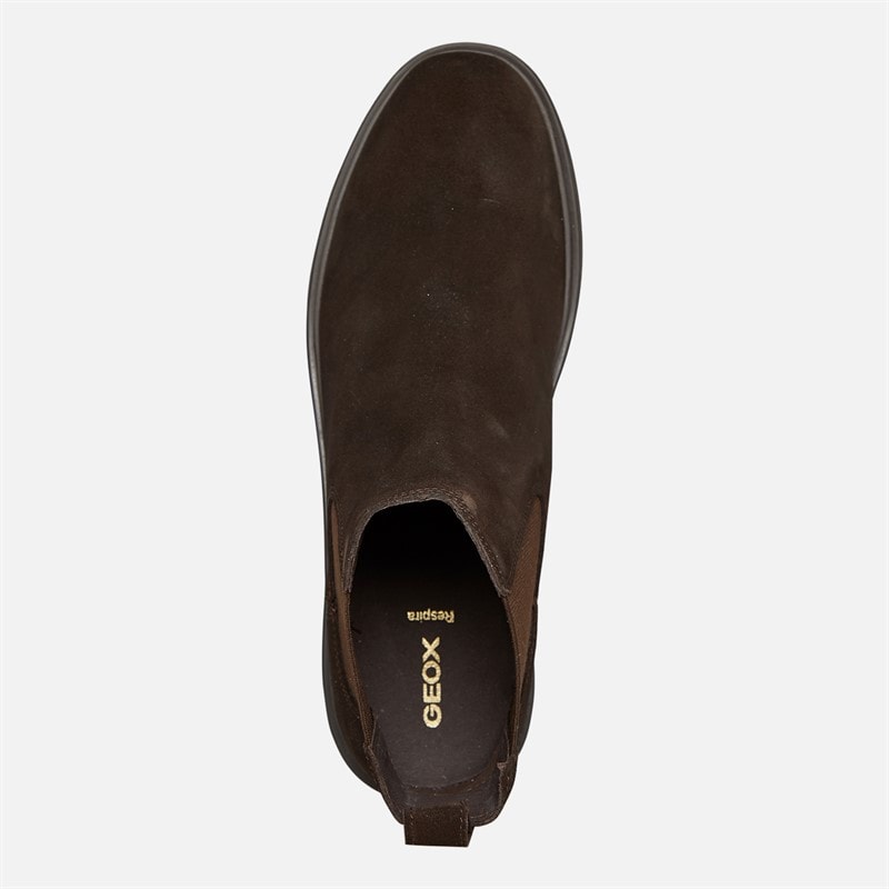 GEOX Heren Massimiano Chelsea Boots Donker Bruin - Afbeelding 4