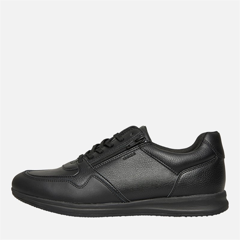 GEOX Heren Avery Zip Sneakers Zwart