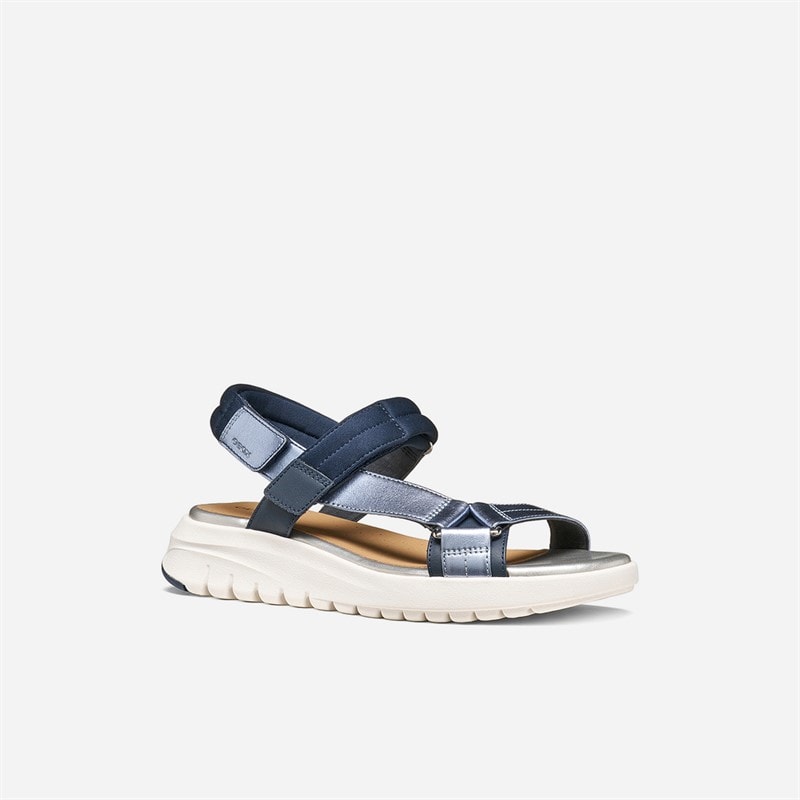 GEOX Sandales Flextride S Femme Navy/Avio - Image 2