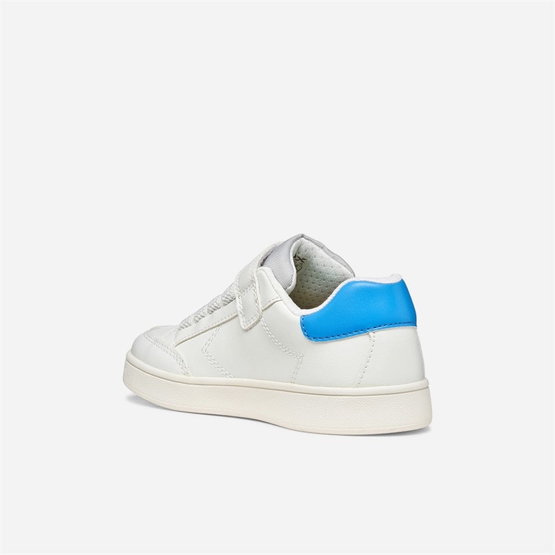 GEOX Jongens Eclyper Sneakers Wit/Lichtgroen Wit/Lt Green - Afbeelding 3