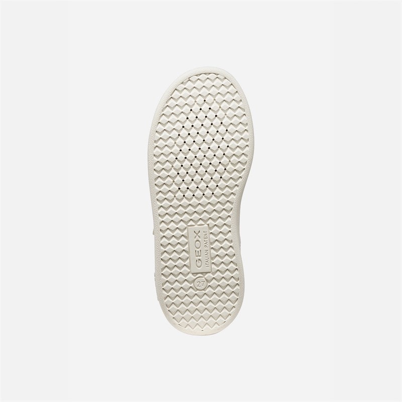 GEOX Jongens Eclyper Sneakers Wit/Lichtgroen Wit/Lt Green - Afbeelding 5