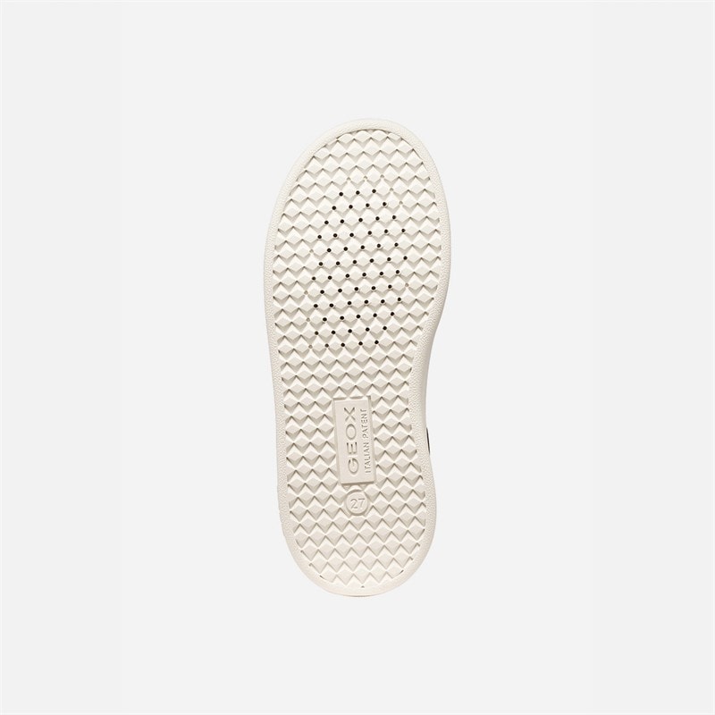 GEOX Eclyper sneakersy dla chłopca kolor Czarny/Pomarańczowy – zdjęcie  5