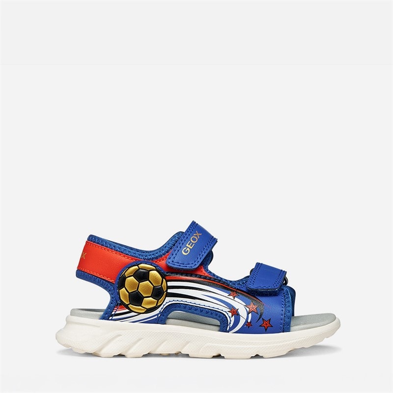 GEOX Sandales Airadyum bébé Garçon Royal/Rouge