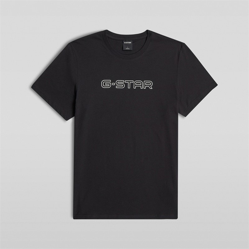 G-STAR Heren Slim T-shirt Zwart