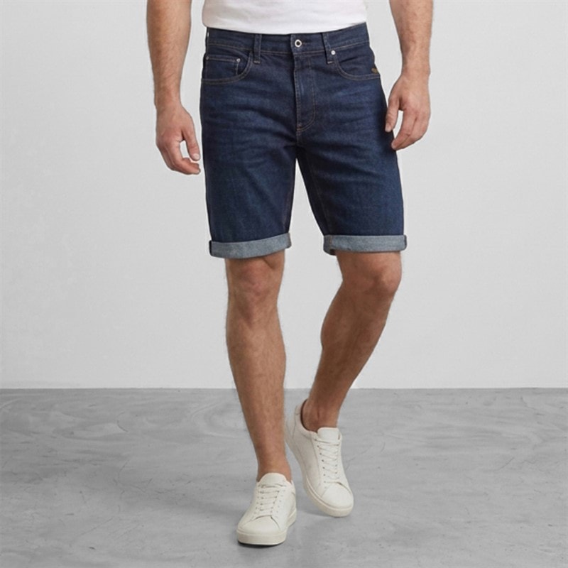 G-STAR 3301 szorty slim dla niego kolor Niebieski