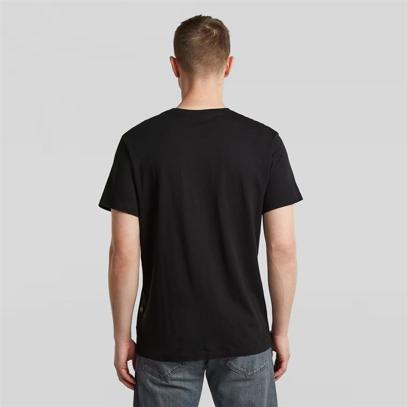 G-STAR Heren Logo T-shirt Zwart - Afbeelding 2