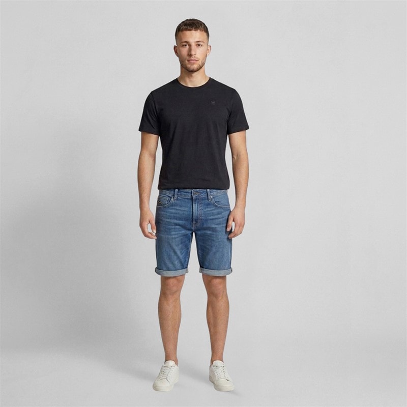 G-STAR Herren 3301 Slim Shorts Blau - Bild 3