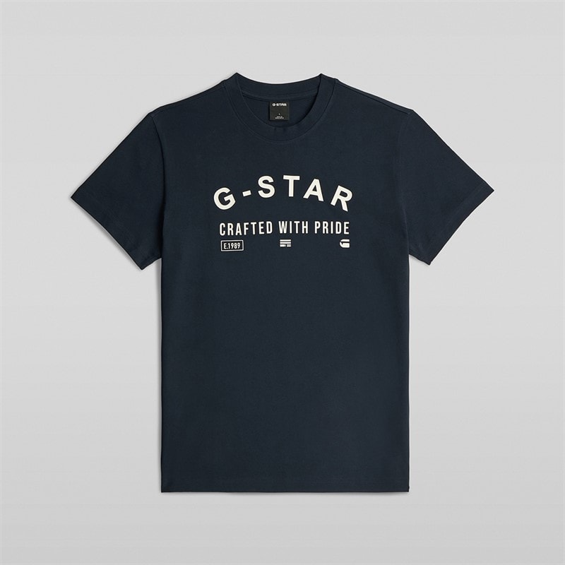 G-STAR Herren Brust Logo T Shirt Salute - Bild 2