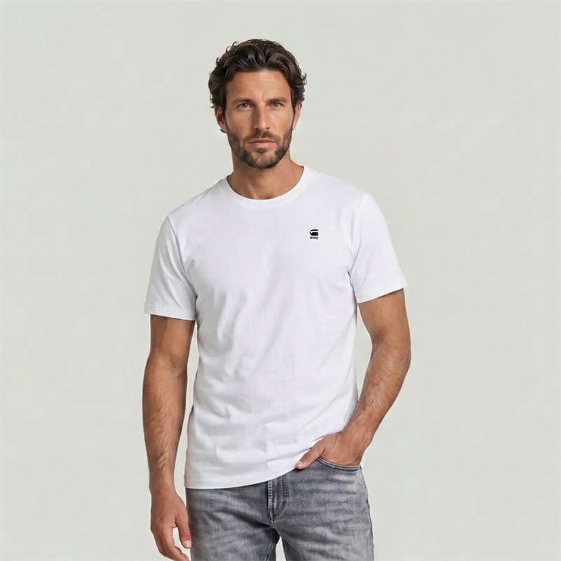 G-STAR T-shirt ajusté Homme Blanc