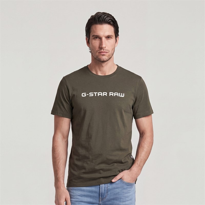 G-STAR T-shirt ajusté Homme Gris Foncé