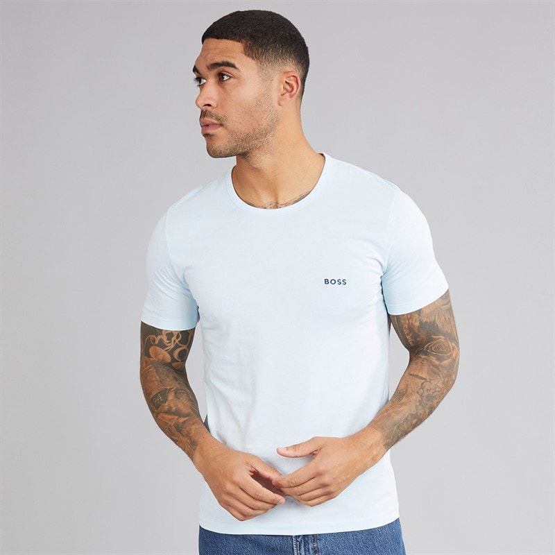 Hugo Boss BOSS Heren Drie Pack T-shirts Blauw/Blauw/Blauw - Afbeelding 2
