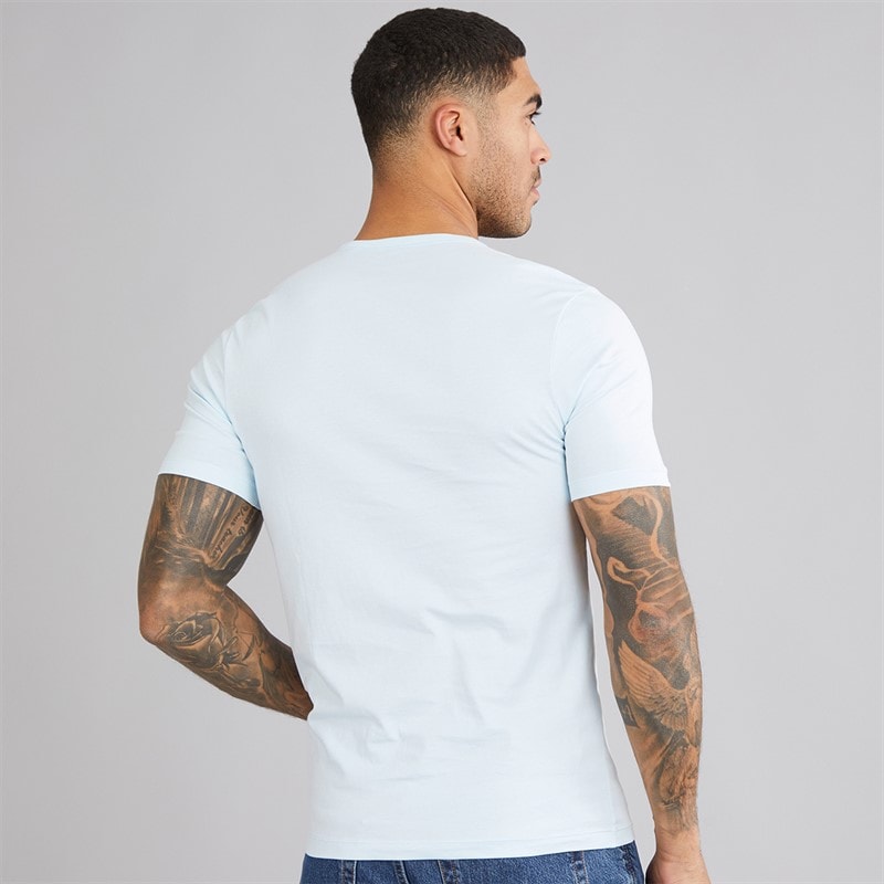 Hugo Boss BOSS Heren Drie Pack T-shirts Blauw/Blauw/Blauw - Afbeelding 3